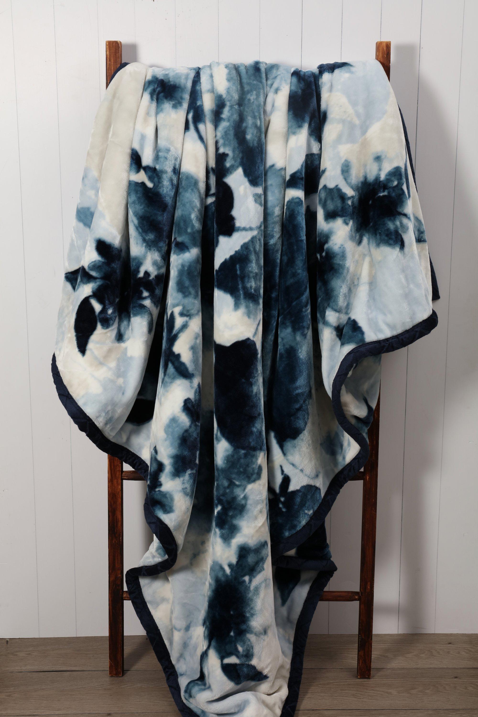 Mink Flower Blanket 200x220cm