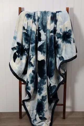Mink Flower Blanket, 200x220cm