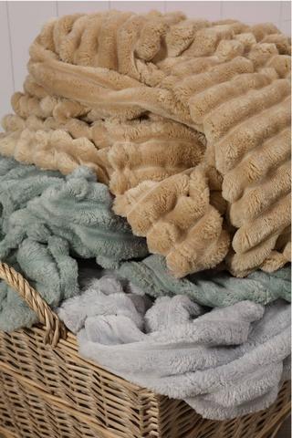 Super Plush Cord Blanket 250x200cm