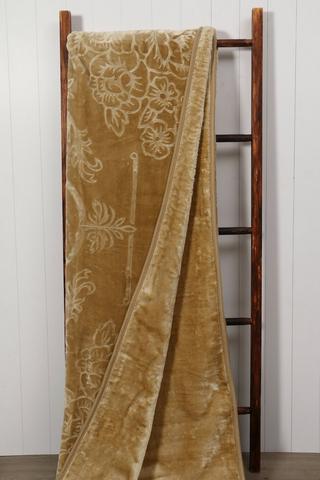 Mink Embossed Blanket 200x230cm