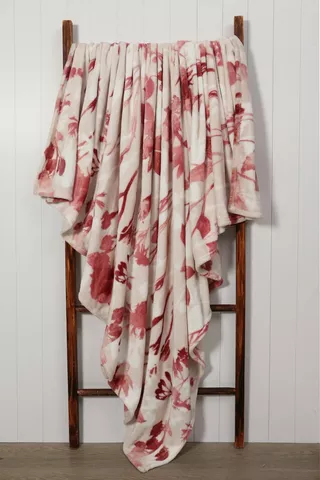 Super Plush Maddur Floral Blanket 200x220cm