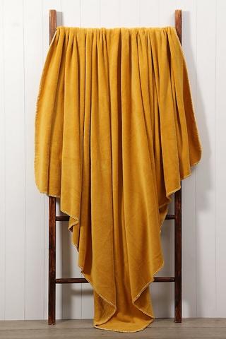 Coral Fleece Stitch Blanket 180x200cm