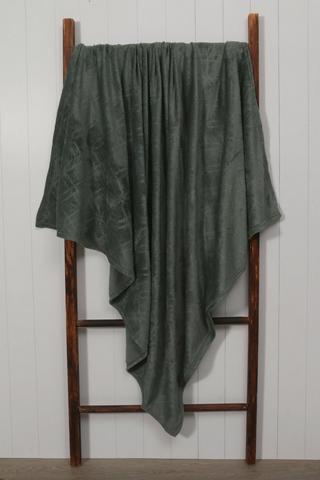Coral Fleece Embossed Blanket 125x150cm