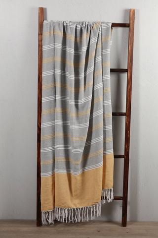 Textured Geometric Throw, 140x180cm