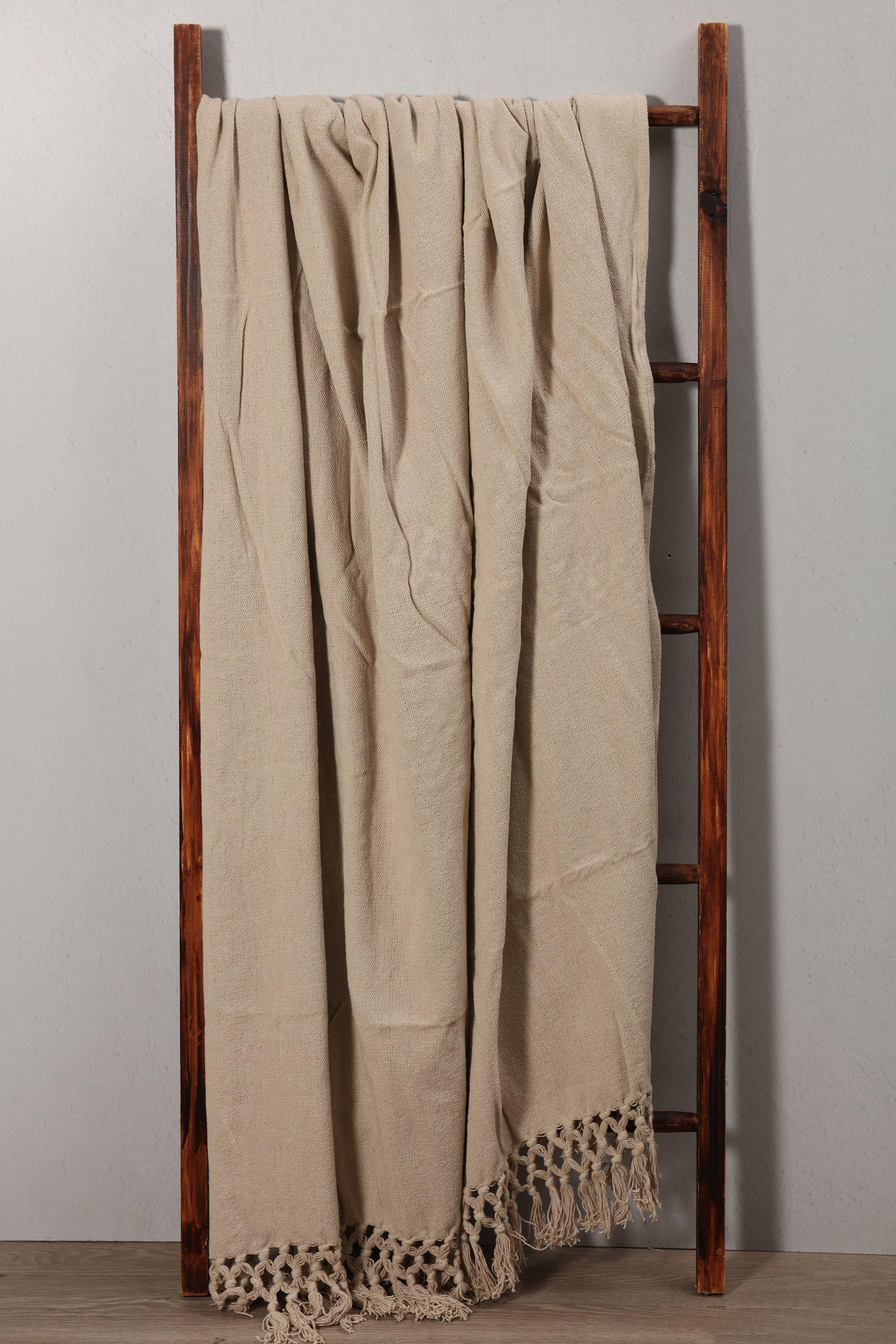 Macrame Tassel Throw, 180x220cm