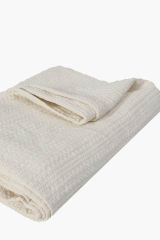 Matelasse Cotton Throw, 200x220cm