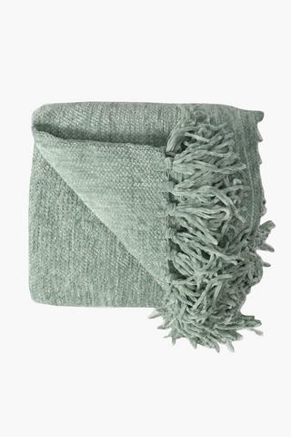 Chunky Chenille Throw, 140x180cm