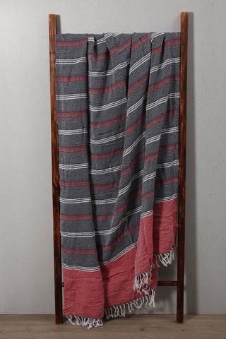 Textured Geometric Throw, 140x180cm