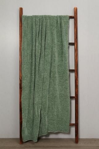 Knitted Chenille Throw 140x180cm