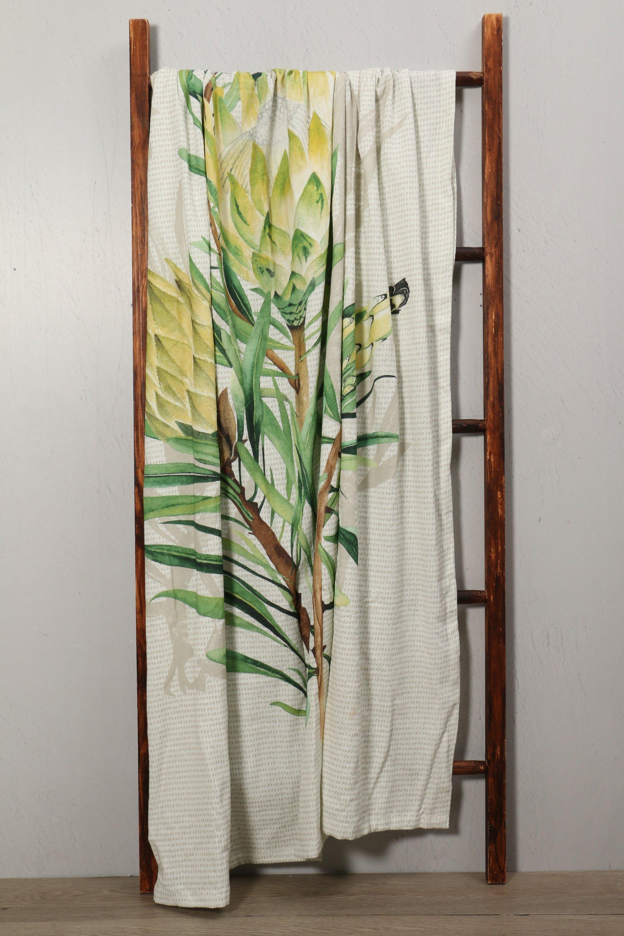 Printed Protea Throw 140x180cm