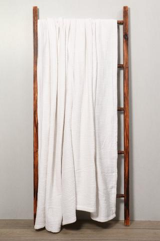 Manhattan Cotton Throw Super King, 260x240cm