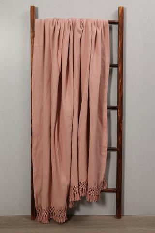 Macrame Cotton Throw, 180x220cm