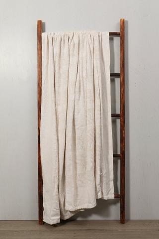 Hatching Two Tone Cotton Throw 180x220cm