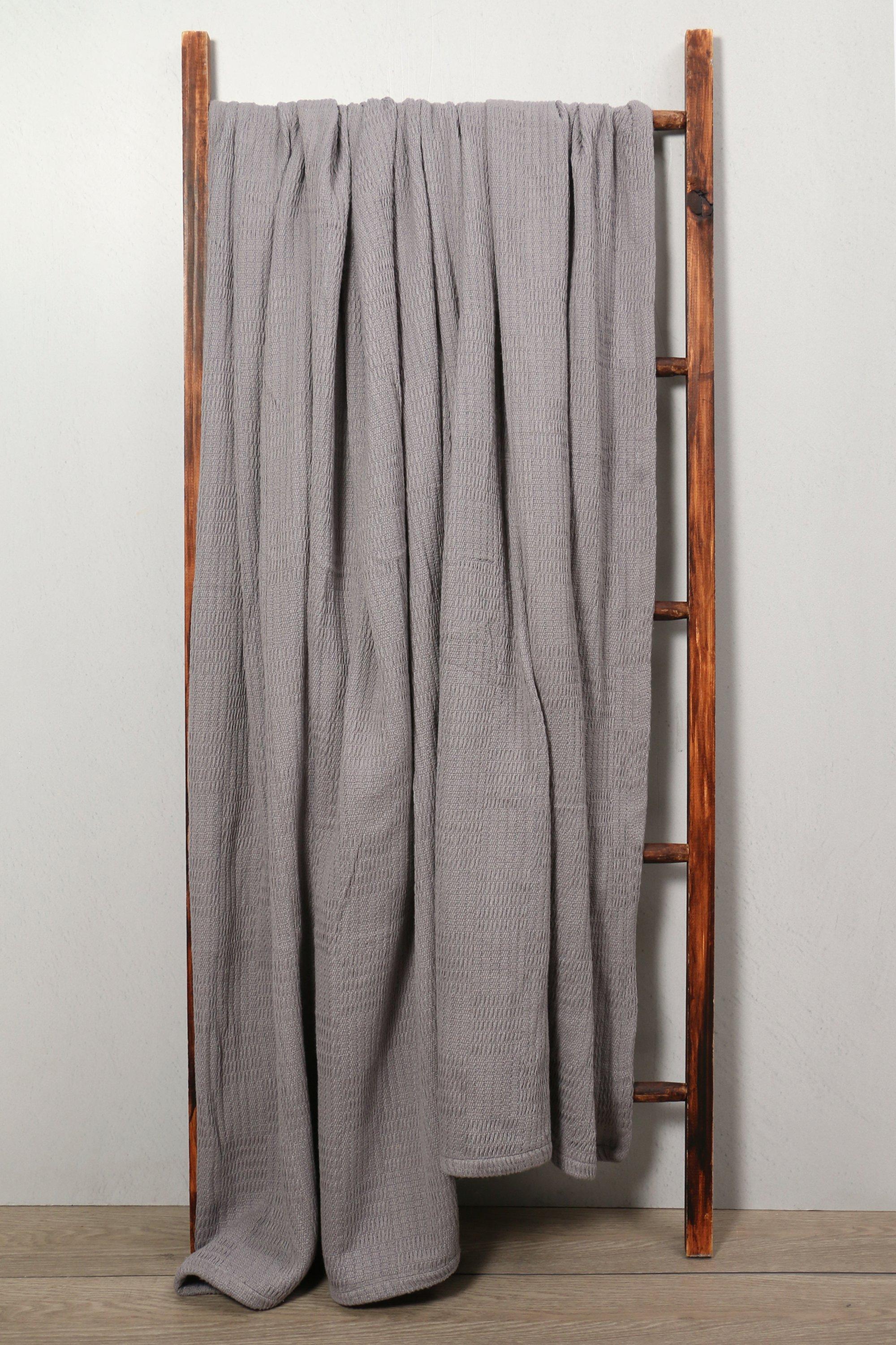 Manhattan Cotton Throw Super King, 260x240cm