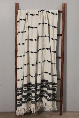 Cotton Tufted Throw, 180x220cm
