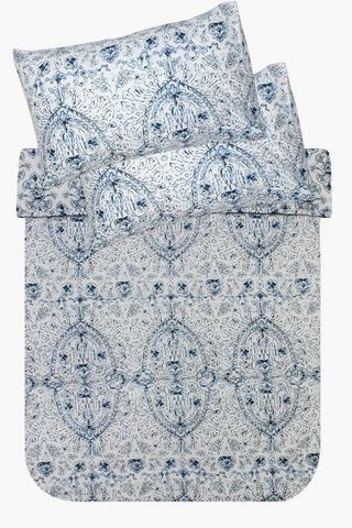 Microfibre Damask Comforter Set