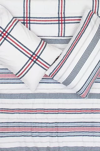 Microfibre Bold Coast Stripe Comforter Set