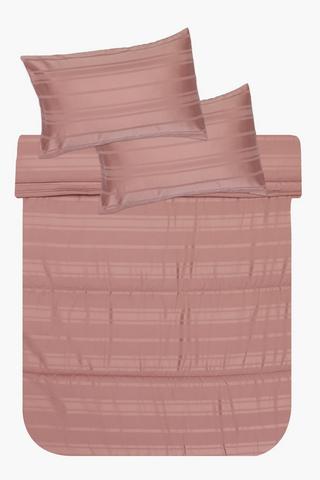 Satin Stripe Comforter Set