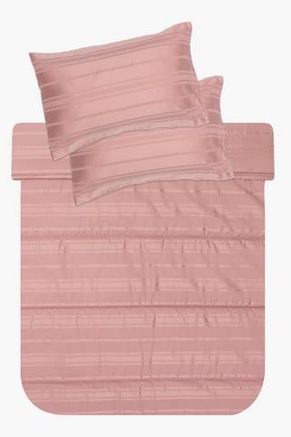 Satin Stripe Comforter Set