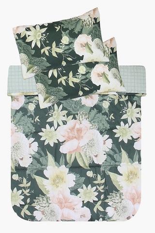 Microfibre 6 Piece Floral Comforter Baleset