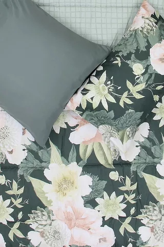 Microfibre 6 Piece Floral Comforter Baleset