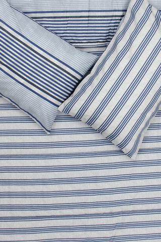Polycotton Stripe Comforter Set