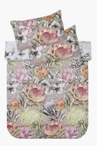 Microfibre Stellenbosh Protea Comforter Set