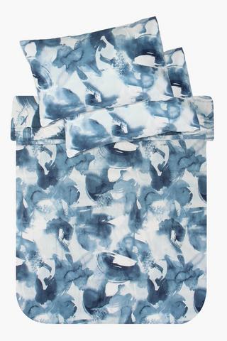 Microfibre Abstract Comforter Set