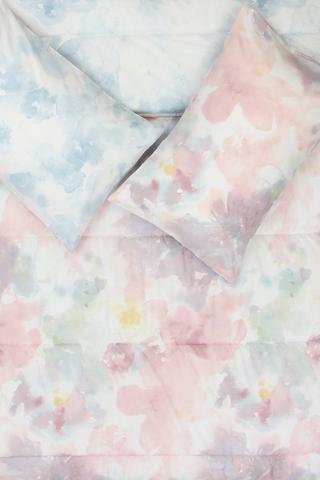 Microfibre Paintely Floral Comforter Set