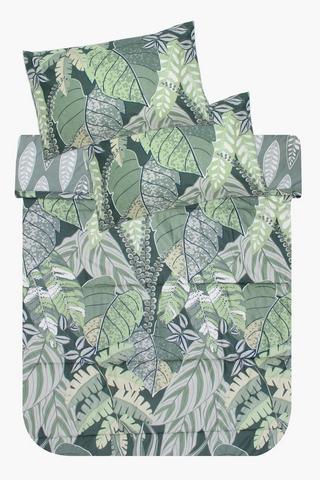 Microfibre Umhlanga Tropical Leaf Comforter Set