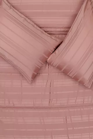 Satin Stripe Comforter Set