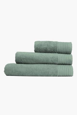 Chenille Border Hand Towel