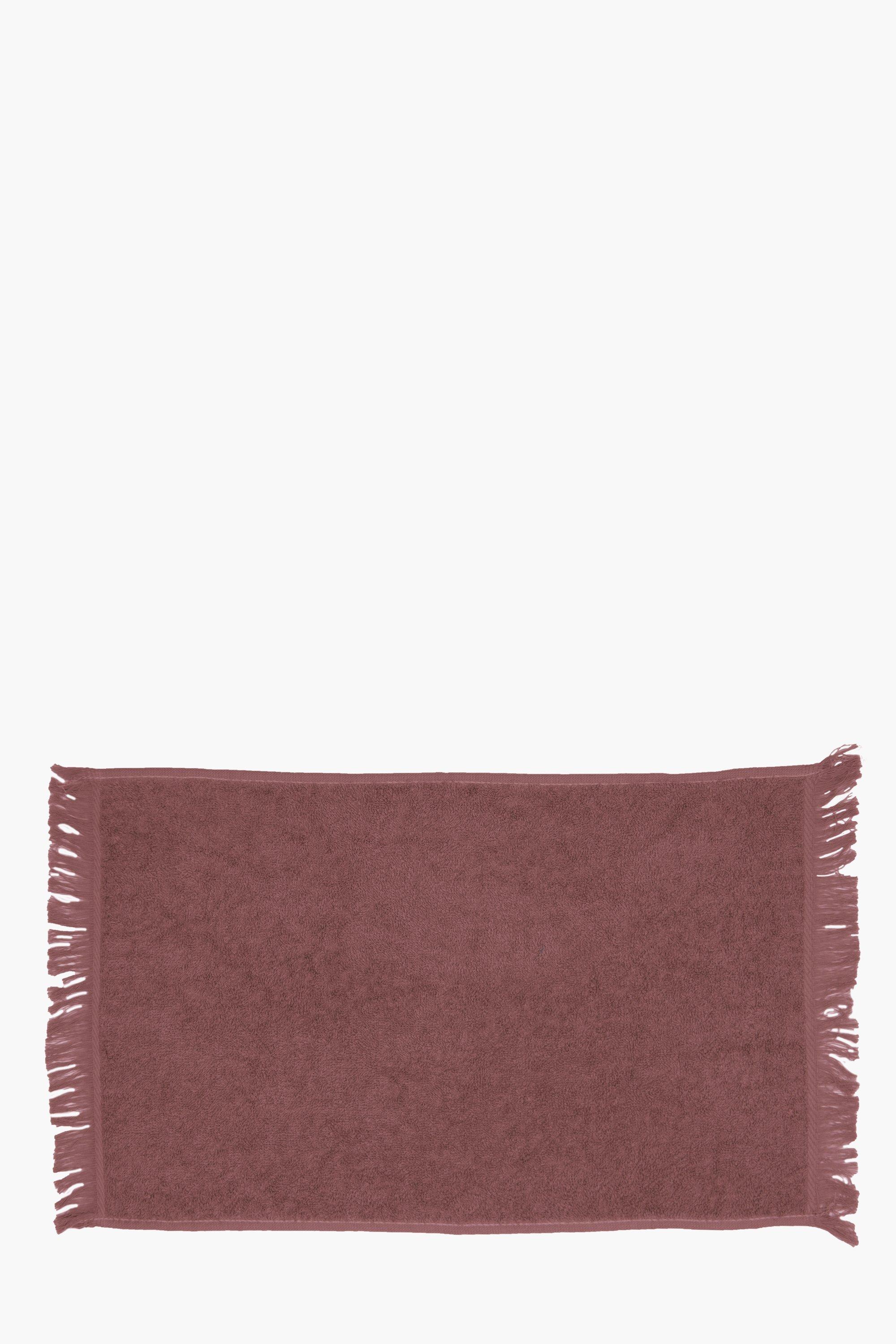 RECTANGLE TOWEL WITH FRINGE ROYALTY LOYALTY main image 1