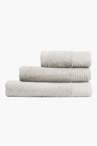 Chenille Border Extra Length Bath Sheet