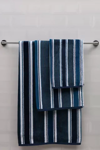 Kingsley Stripe Border Towel