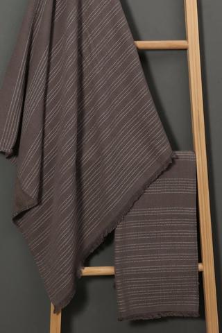 Cotton Dobby Stripe Border Towel