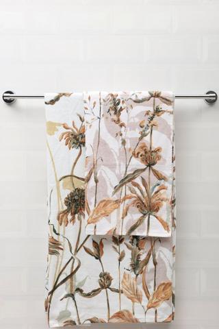 Printed Floral Bloom Towel