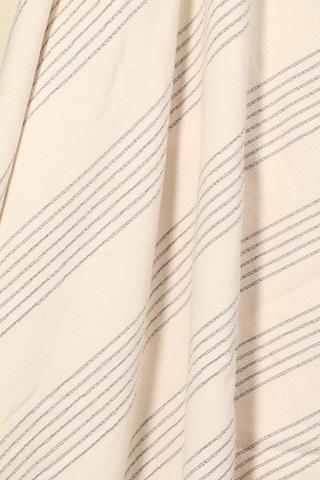 Cotton Dobby Stripe Border Towel