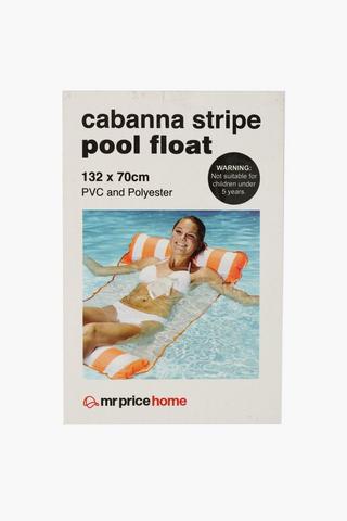Cabanna Stripe Pool Float