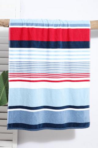 Cotton Jacquard Nautical Beach Towel 85x160CM