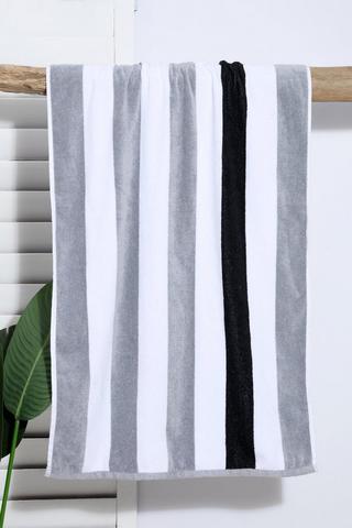 Cotton Cabana Classic Stripe Beach Towel 70x130CM