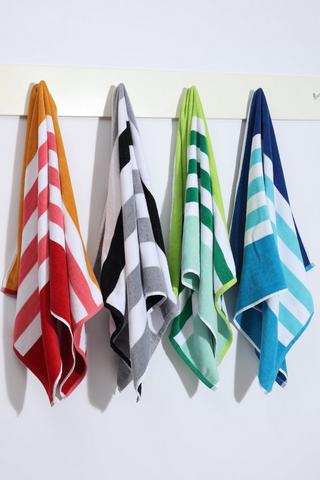 Cotton Cabana Classic Stripe Beach Towel 70x130CM