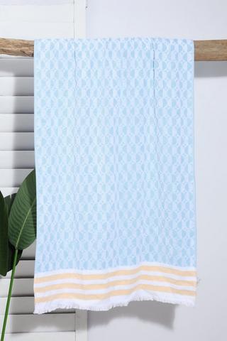 Cotton Hamman Jacquard Beach Towel 85x160CM