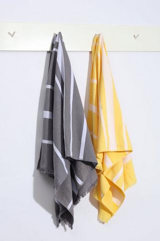 Cotton Hamman Stripe Beach Towel 85x160CM