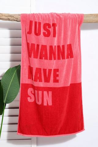 2 Pack Cotton Beach Towels 70x130CM