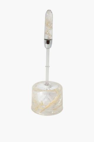 Pressed Flower Toilet Brush