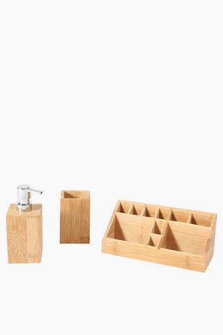 Bamboo Make Up Organiser