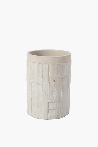 Tiled Cement Bath Tumbler
