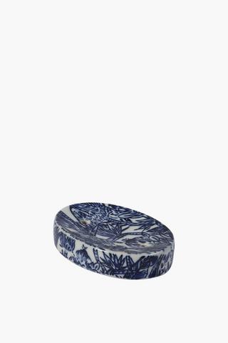 Delft Printed Soap Dish