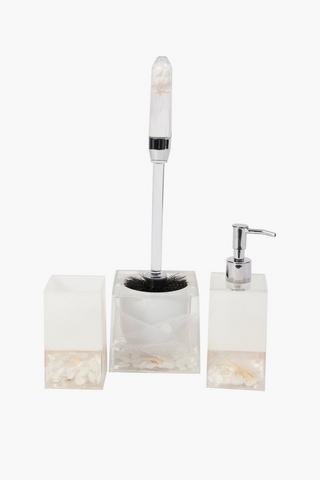 Frosted Shell Bath Tumbler